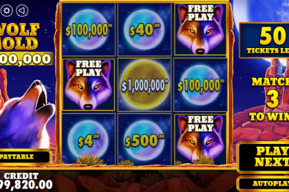 Wolf Gold 1,000,000 gameplay image