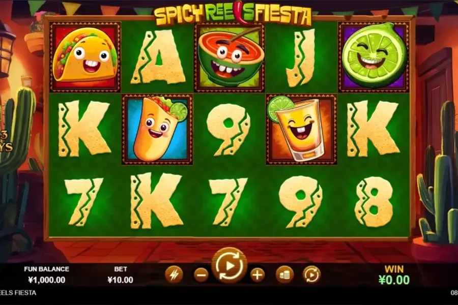 Spicy Reels Fiesta