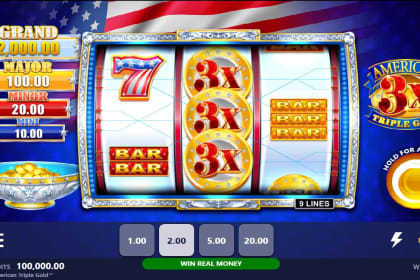 American Triple Gold gameplay image