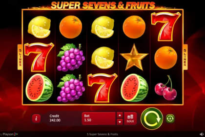 5 Super Sevens & Fruits gameplay image