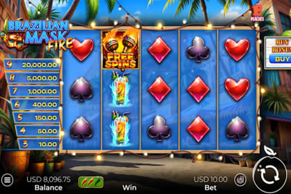 Brazilian Mask Fire gameplay image