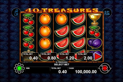 40 Treasures gameplay image