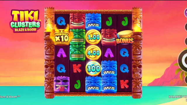 Tiki Cluster Blaze & Boom
