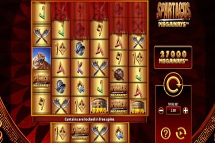 Spartacus Megaways gameplay image