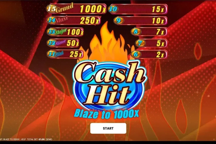 Cash Hit: Blaze to 1000x