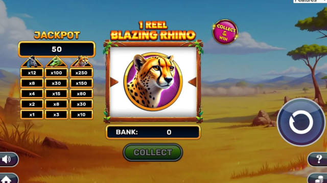 1 Reel - Blazing Rhino