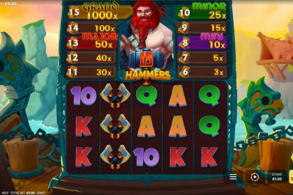 15 Hammers: Hold & Win gameplay image
