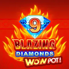9 Blazing Diamonds WOWPOT! game icon