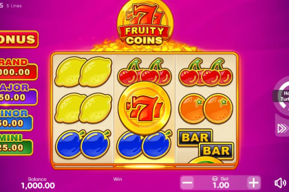 777 Fruity Coins gameplay image
