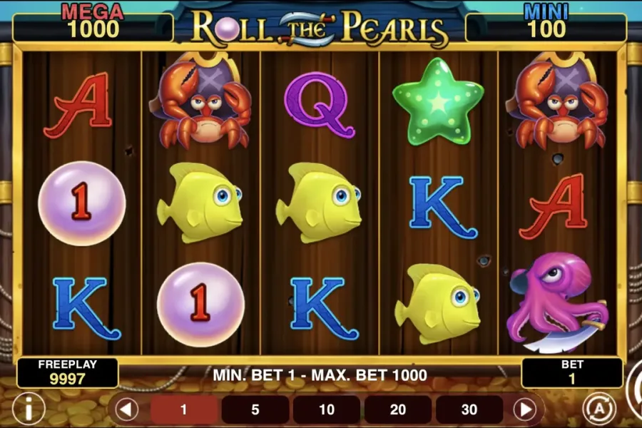 Roll The Pearls Hold And Win