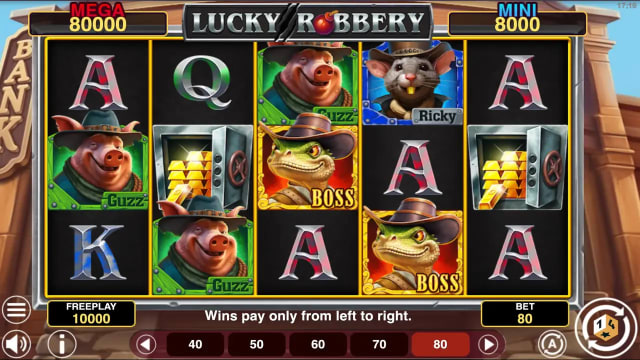 Lucky Robbery Win Spins