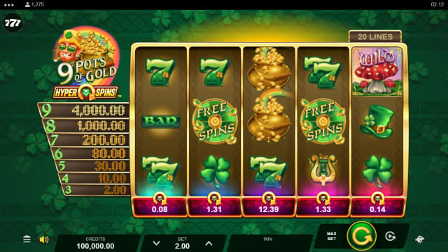 9 Pots of Gold HyperSpins
