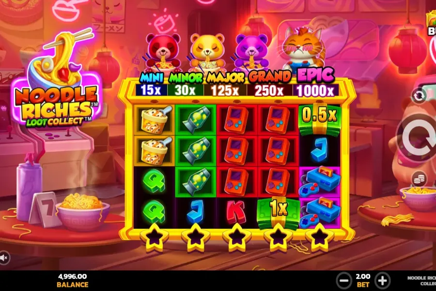 Noodle Riches Loot Collect
