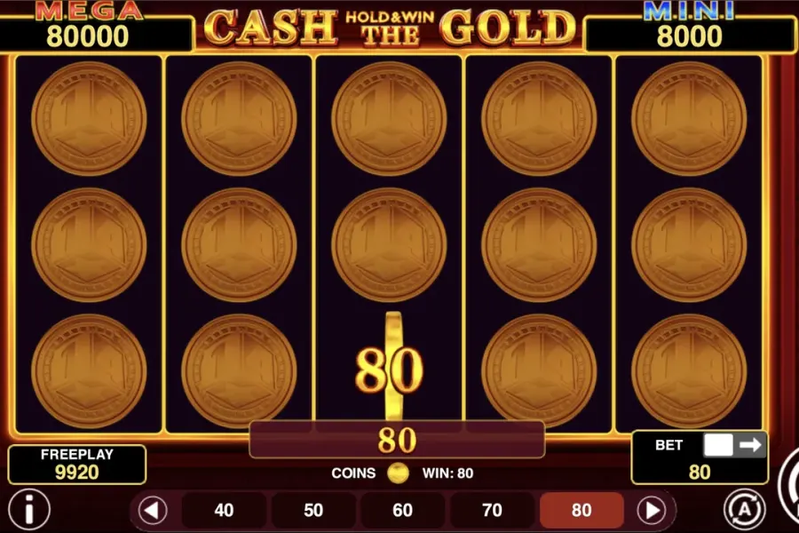 Cash The Gold Hold And Win