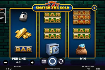 777 Snatch The Gold gameplay image