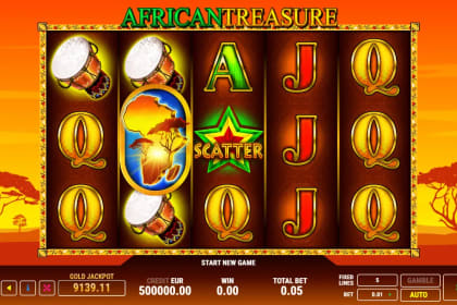 African Treasure gameplay image