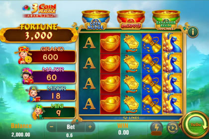 3 Coin Peacock gameplay image