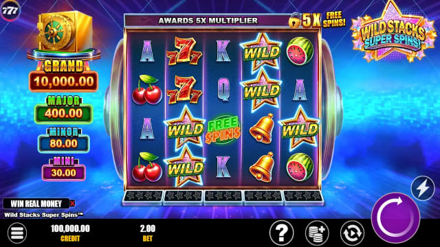 Wild Stacks Super Spins