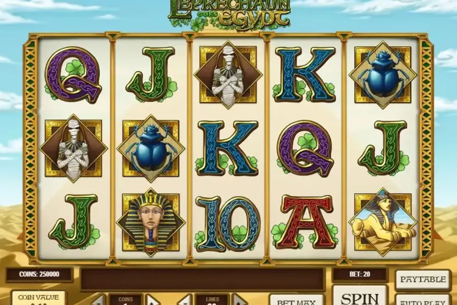 Leprechaun goes Egypt