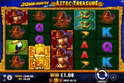 John Hunter and the Aztec Treasure gameplay image