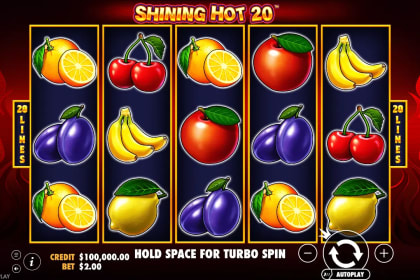Shining Hot 20 gameplay image