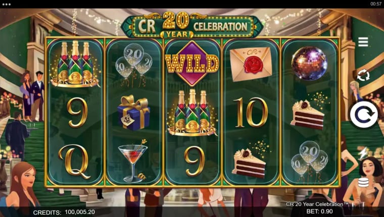 casino rewards 20 year celebration gameplay image