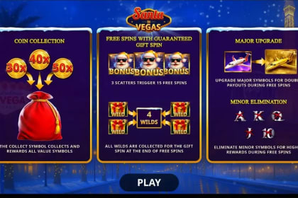 Santa In Vegas gameplay image