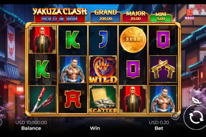 Yakuza Clash Hold & Win gameplay image