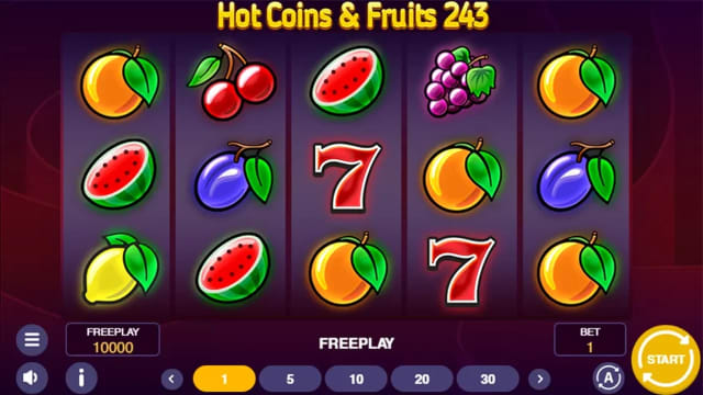 Hot Coins & Fruits 243
