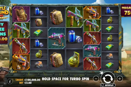 Battle Ground Zero Megaways gameplay image