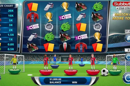 Subbuteo Star Striker gameplay image