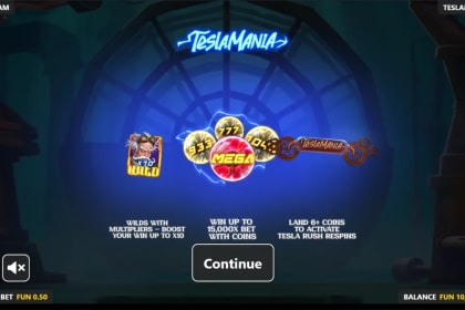 Teslamania gameplay image