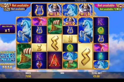 Age of the Gods King of Olympus Megaways gameplay image