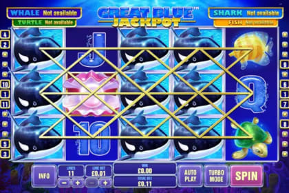 Great Blue Jackpot gameplay image