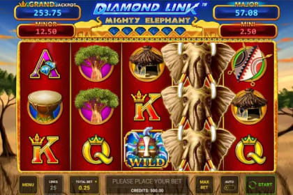 Diamond Link Mighty Elephant gameplay image