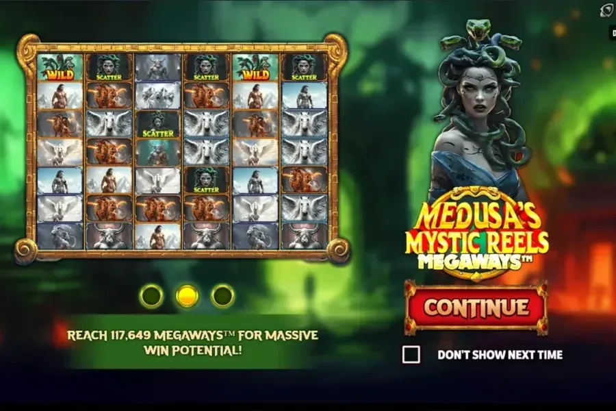 Medusa's Mystic Reels Megaways