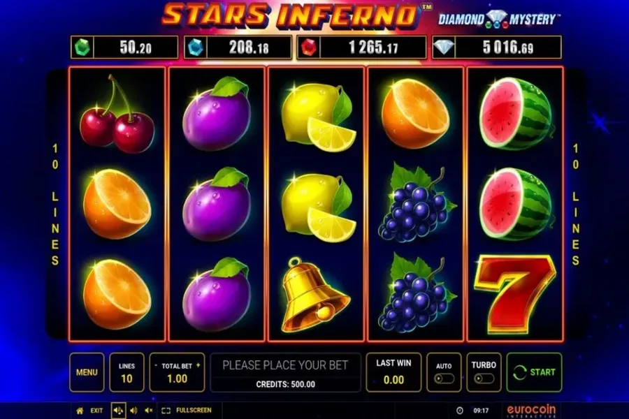 Diamond Mystery Stars Inferno