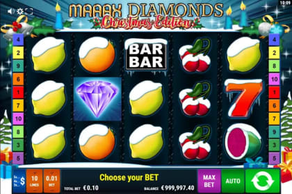 Maaax Diamonds - Christmas Edition gameplay image