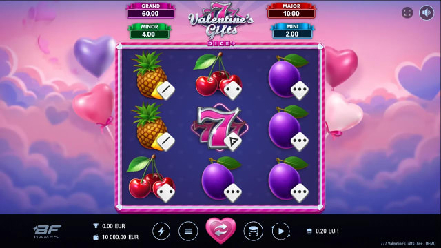 777 Valentine's Gifts Dice