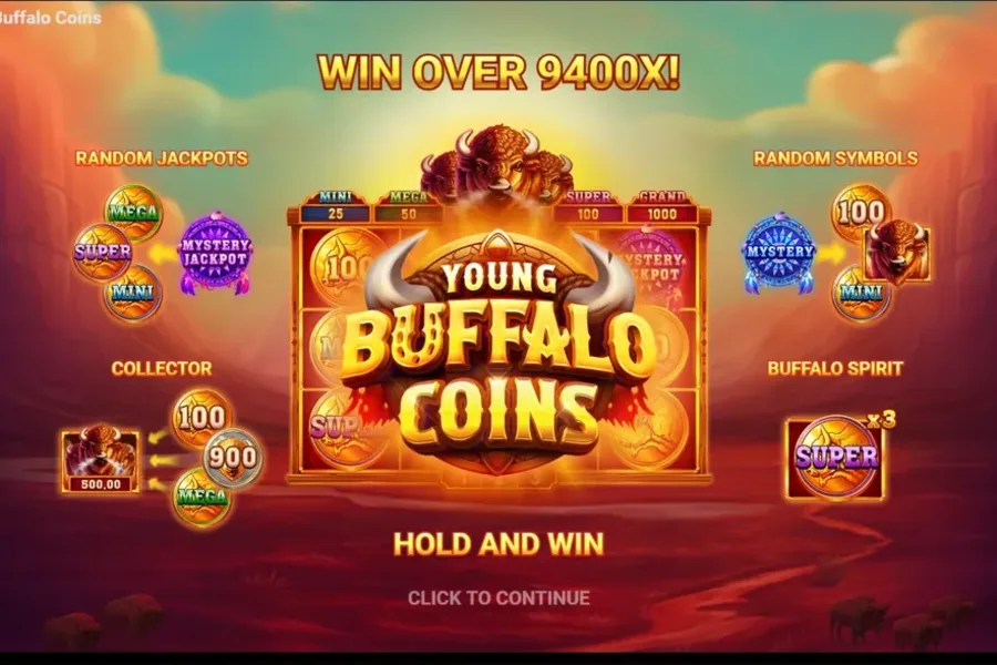 Young Buffalo Coins