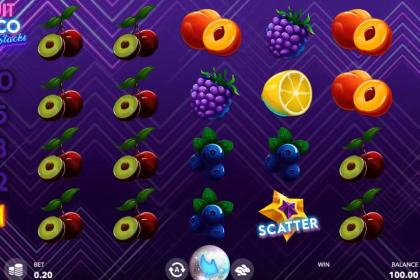 Fruit Disco Mega Stacks gameplay image