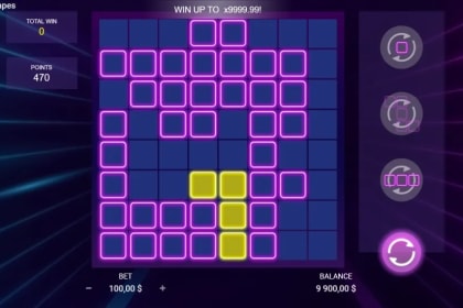Neon Shapes gameplay image
