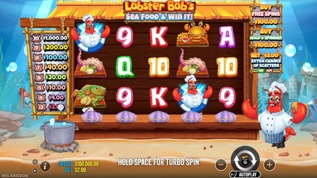 Lobster Bob's Sea Food and Win It