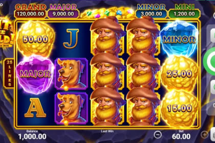 Hit the Gold! Hold and Win gameplay image