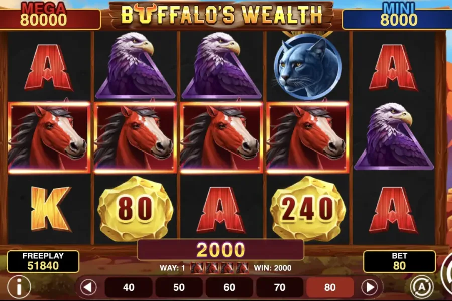 Buffalo'S Wealth Win Spins