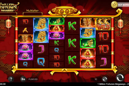 1 Million Fortunes Megaways gameplay image