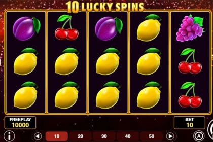 10 Lucky Spins gameplay image