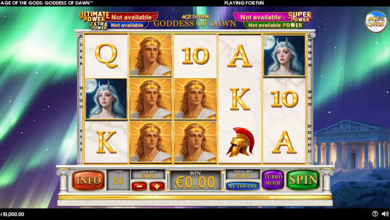 age of the gods goddess of dawn gameplay image