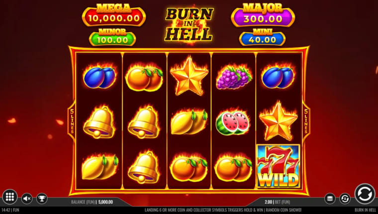 burn in hell hold win gameplay image