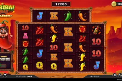 Arriba Heat Megaways gameplay image